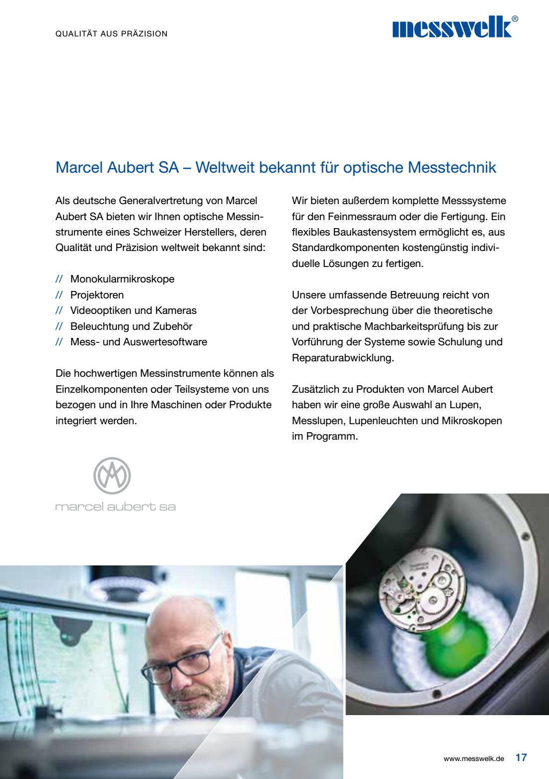 Marcel Aubert Weltweit