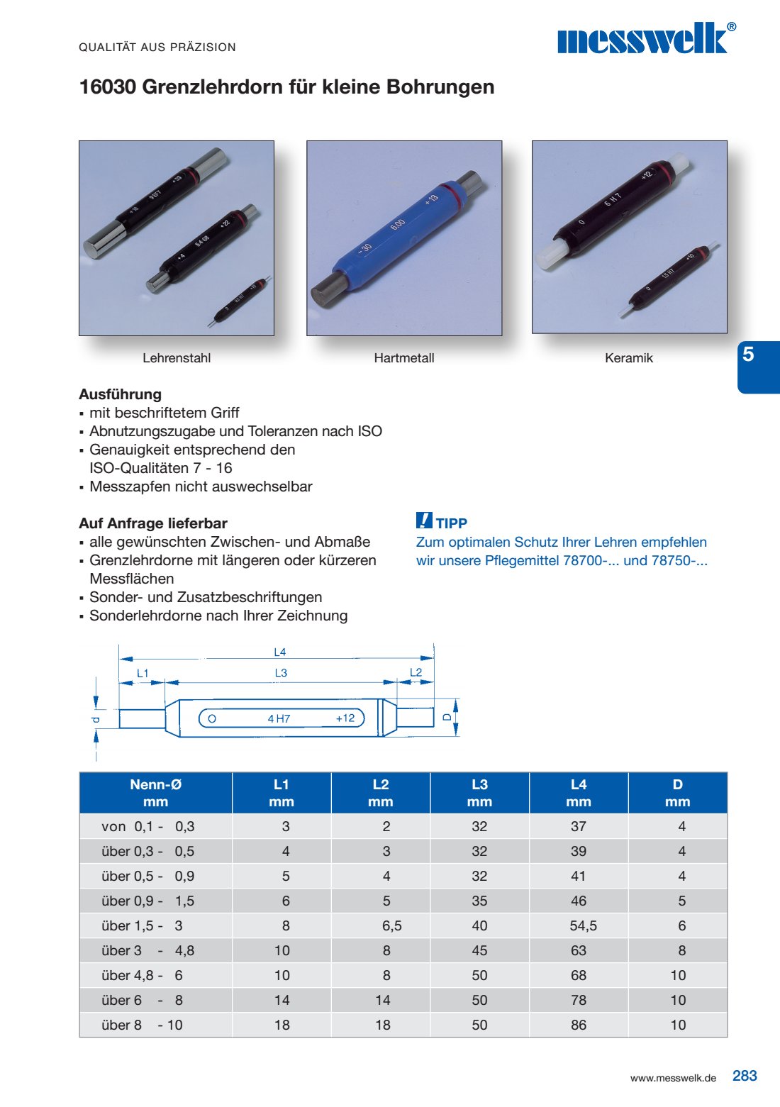 Grenzlehrdorn kleine Bohrungen
